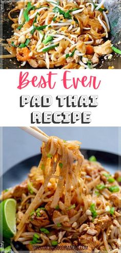 the best ever pad thai recipe