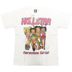 Buy Y2K Aesthetic Hellstar Paradise Girls T-Shirt Unisex online at Orezoria. Free shipping in the US and worldwide. Use WANT5 for 5% OFF Y2k Tiktok, Paradise Girl, Baddie Aesthetic, Y2k Vibes, Clothing Trends, Bold Typography, Girls T Shirt, Y2k Aesthetic, Hip Hop Fashion