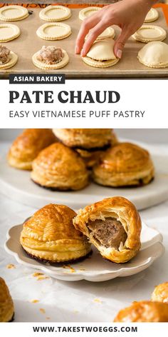 pate chaud is an easy vietnamese puff pastry that's ready to be eaten