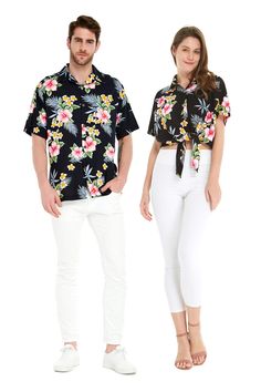 PRICES MAY VARY. Please add women and men items to cart individually to receive the matching set. Exact Matching Outfit, Great for couple. Women top sizes are from Small to XX-Large. Men shirt sizes are small to 3X-Large. Beautiful Hawaiian print, perfect for any beach occasions or Luau parties, also great for cruise. Matching men's shirts, various women Jacketes, and boy outfits available. Miss Hawaii already? Keep the Hawaii Hangover going! Tie Front Top. Matching Men shirt in same fabric. Add Women, Goa Outfits, Luau Shirts, Miss Hawaii, Coordinates Outfits, Couple Matching Outfits, Rainbow Outfit, Matching Outfit, Hawaiian Outfit