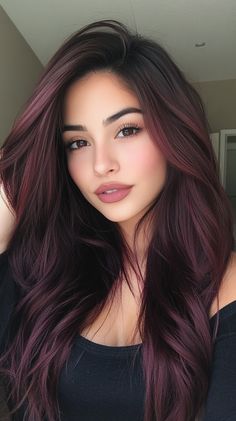 👑💫 Style the Magnificent Dark Brown Burgundy Hair Fall hair colors dark | Modern 💖💫 Brown Burgundy Hair, Dark Brown Burgundy Hair, Fall Hair Colors Dark, Hair Colors Dark, Dark Modern, Easy Morning, Burgundy Hair, Hair Fall, Hair Color Dark