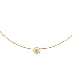 Directly from Tory Burch - Understated polish: The Kira Enameled Pendant Necklace transforms our signature logo into a lacquered charm on a delicate chain. Tory Burch Official Site. Tory Burch Kira, Delicate Chain, Signature Logo, Designer Jewelry, Sale Event, Necklace Designs, Spring Rings, Designer Shoes, Designing Women