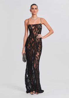 Winnie Dress Contemporary Fashion Outfits, Australia Clothes, Moda Chic, Luxury Dresses, فستان سهرة, Lace Dress Black, Mode Inspo, Glam Dresses, Lace Gown