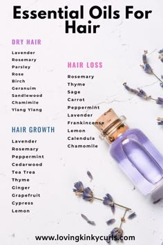 Essential Oil Hair Growth, Oils For Hair, Essential Oils For Hair, Healthy Natural Hair, Healthy Hair Tips, Diy Hair Care, Hair Remedies, Hair Essentials