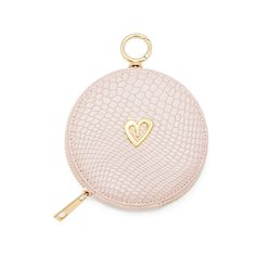 Zippy Coin Purse - Pink Luxury Pink Women's Coin Purse, Cheap Pink Coin Purse With Zipper Pocket, Elegant Pink Compact Coin Purse, Cute Pink Coin Purse With Zipper Closure, Compact Pink Coin Purse With Zipper, Electronic Gifts, Elegant Accessories, Gold Heart, Shoe Box