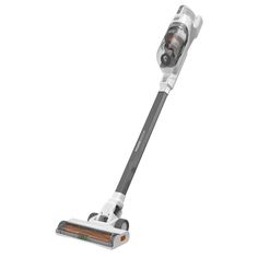 the cordless vacuum is on display against a white background