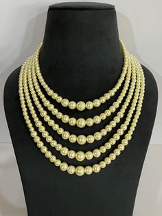 KUNDAN MEENAKARI WEDDING BRIDAL NECKLACE CHOKER SET  Material :  HIGH quality GOLD plated brass, JADE, PEARL stones  Finish :  GOLD plated  Featuring :  LENGTH              ADJUSTABLE      Specility : 1. top RATED shop                    2. FREE delivery                    3. FAST delivery service                    4. lower PRICE from others                    5. HIGH quality products                    6. all jewelry items are made by HAND with                          LOVE and CARE Elegant Yellow Beaded Necklaces For Weddings, Yellow Pearl Wedding Jewelry, Yellow Round Beads Necklace For Wedding, Long Necklace Indian, Sabyasachi Jewelry, Long Stone Necklace, Sabyasachi Jewellery, Necklace Indian, Bollywood Jewelry