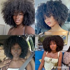 Defined Afro Curls, Up Hairstyles Curly Hair, Coily Hairstyles, Hair Sculpture, Morning Before School, Curly Fro, Cute Natural Hairstyles, Make A Wish Foundation