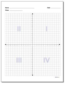 a graph paper with two lines on it