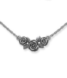 From James Avery, this necklace features:Sterling silverAdjustable from 15" to 17" long; 18" long adjusts to 20" in lengthLobster claw claspMade in the USA. Necklace Design Ideas, James Avery Necklace, J Necklace, James Avery Jewelry, Dragon Earrings, Bohemian Lifestyle, Necklace Design, James Avery, Rose Necklace