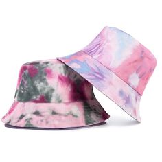 Limited Stock Available - Click "ADD TO CART" To Get Yours Now For 50% OFF 🔥 Arimonz Double-sided Bucket Hats for women are lightweight and breathable. With its tie-dye printing design, it's the perfect headwear for summer. The Women Cap is very comfortable to wear! Its material and design will give you comfort and style. Can be a perfect gift for your friends or family. Features: Soft and comfortable to wear Made with Cotton One size fits most Comes with thick material to protect you from the Multicolor Bucket Hat For Spring Outdoor, Spring Multicolor Bucket Hat For Outdoor, Casual Pink Sun Hat For Festivals, Pink Bucket Hat For Spring Outdoor, Pink Bucket Hat For Spring Outdoors, Pink Bucket Hat For Spring Outdoor Activities, Pink Bucket Hat For Outdoor Spring Activities, Trendy Pink Bucket Hat For Outdoor, Pink Lightweight Casual Bucket Hat