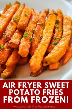 air fryer sweet potato fries from frozen