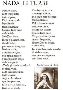 a page from the spanish language book nadda te turbe