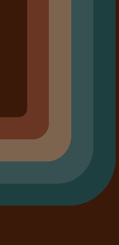 an abstract background with brown, blue and green squares on top of eachother