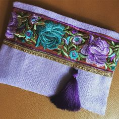 Lilac Bohemian Clutch by BOHOCHICBYDAMLA on Etsy Chic Spring Clutch As Gift, Chic Spring Clutch For Gift, Chic Clutch For Spring Season Gift, Spring Clutch Evening Bag, Spring Clutch Evening Bag As Gift, Spring Clutch Evening Bag For Gift, Bohemian Embroidered Pouch Evening Bag, Embroidered Clutch As Summer Gift, Embroidered Clutch For Summer Gift