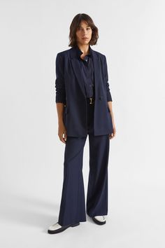 Relaxed Blazer, Short Sleeve Linen Shirt, Frill Tops, Party Pants, Midnight Sky, Belted Pants, Oversized Sunglasses, Face Shape