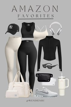 black white workout outfit, black white workout aesthetic, black white set, black white workout shorts outfit, black white workout legging outfit, black white workout outfit aesthetic, amazon finds, airpod max aesthetic outfit, white airpod max case, amazon workout clothes, amazon workout outfit women, amazon workout sets, amazon workout clothes, white nike socks, lululemon belt bag, white lululemon bag, nike white AirMax, women airmax, black white daily outfit, stanley tumbler, white tumbler White Workout Aesthetic, Amazon Gym Outfits Women, Nike Leggings Outfit Casual, Black Gym Outfit Aesthetic, Athleisure Outfits Black Women, Amazon Workout Outfits Women, Classy Workout Outfits, Workout Sets Outfit Aesthetic, Nike Socks Over Leggings Outfit