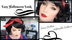 Modern Snow White, Halloween Bricolage, Snow White Halloween, Warrior Makeup, Look Halloween, Artsy Makeup