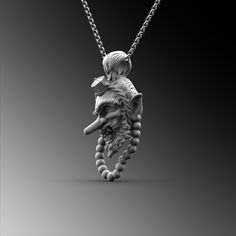 This expertly crafted Silver Tengu Mask Pendant necklace casts a spell of captivation on all those who wear it! A bold piece for anyone who loves Mythical Jewelry . Buy for yourself or give it as a gift for that special someone in your life! ★Item Details ◆ Material : 925K Sterling Silver ◆ Pendant Height : 1.37 inch x 3.5 cm ◆ Bail Height : 0.39 inch x 1 cm ◆ Bail With : Suitable for up to  0.19 inch x 5.00 mm Chain ◆ Rolo Chain Thickness : 0.059 inch x 1.5 mm | Foxtail Chain Thickness : 0.078 inch x 2 mm ◆ Pendant Weight : 19 Grams ◆ Rolo Chain Weight : 18 Inches - (45cm) = 4.50 Gr 20 Inches - (50cm) = 5Gr 22 Inches - (55cm) = 5.50 Gr 24 Inches - (60cm) = 6.05 Gr 26 Inches - (65cm) = 6.60 Gr 28 Inches - (70cm) = 7.12 Gr ◆ Foxtail Large Chain Weight / 28 Inches - (70cm) : 15 gr ◆ Chain Th Fantasy Style Engraved Necklaces For Gifts, Fantasy Style Engraved Necklace For Gift, Fantasy Style Engraved Pendant Necklace, Silver Fantasy Necklace With Hand Cast, Hand Cast Fantasy Sterling Silver Jewelry, Fantasy Style Oxidized Jewelry Gift, Fantasy Style Oxidized Jewelry As A Gift, Fantasy Oxidized Finish Jewelry As A Gift, Fantasy Sterling Silver Pendant Jewelry