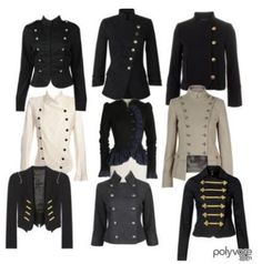 military jackets Military Style Jacket Womens, Military Jackets, Look Rock, Types Of Jackets, Mode Inspiration