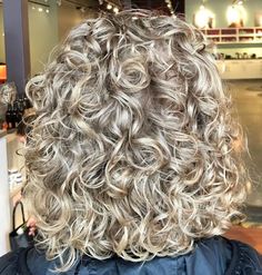 Curly Perm For Thick Hair Shoulder Length Spiral Perm, Short Permed Hairstyles For Women Over 60, 2023 Perm Trends Short Hair, Spiral Perm Before And After Medium Length, Perms For Shoulder Length Hair, Perm For Shoulder Length Hair, Perm Ideas For Medium Hair, Modern Perm Medium Hair, 2023 Perm Trends