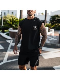 Men Youth T-Shirts, Men's Oversized Basketball Print Casual Sleeveless T-Shirt Mens Vest Casual, Sleeveless T Shirt, Casual Vest, Pullover Designs, Sleeveless Tshirt, Mens Basketball, T Shirt Men, Men's Casual, Mens Fashion Casual