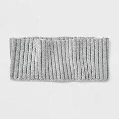 This Ribbed Headband from Universal Thread™ makes a chic and comfy addition to your winter wardrobe. Made from a knit cotton-recycled polyester blend for a soft feel, this chic headband features an allover ribbed construction. Great for securing your hair when the weather gets chilly, the headband's solid color makes it an easy pairing with any of your outerwear. Universal Thread™: Found exclusively at Target. Cable Knit Headband, Chic Headband, Wide Brim Fedora, Recycled Polyester Fabric, Winter Hats For Women, Knit Beanie Hat, Scarf Hat, Fabric Names, Universal Thread