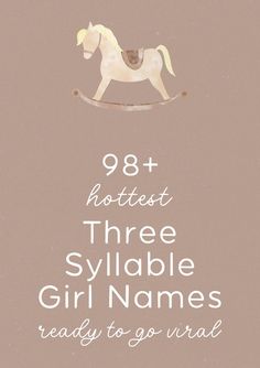 On the hunt for cute baby names and love the longer, three syllable girl names? These long girl names - including both the baby names and meanings - are all super stylish and beautiful and perfect for 2025. From totally rare baby names you haven't heard before to *slightly* uncommon baby names - and even some majorly trending & cool baby names - you'll love this list so SAVE these baby names to come back to later!