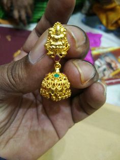 Buttalu Designs, Rings Models, 22k Gold Earrings, Jewellery South Indian, Gold Bridal Jewellery, Earring Kit