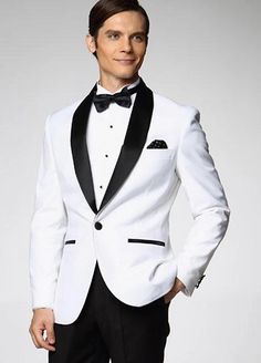 Custom Fit Tuxedo Blazer For Groom, Long Sleeve Tuxedo Suit For Groom, Blue Groom, Men Suits Wedding, Terno Slim, Best Man Wedding, Dinner Suit, Groom Tuxedo, White Tuxedo