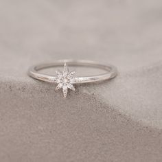 Sterling Silver Starburst Ring Dainty Star Ring Stacking | Etsy Silver Star-shaped Crystal Promise Ring, Silver Star-shaped Stackable Promise Rings, Sterling Silver Star-shaped Promise Ring, Sterling Silver Star Shaped Promise Ring, Sterling Silver Star Midi Ring, Silver Star-shaped Diamond Ring Gift, Celestial Sterling Silver Star Ring, Sterling Silver Star-shaped Diamond Ring, Sterling Silver Starburst Jewelry For Anniversary