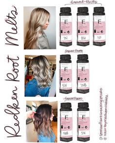 Madison Carlisle en Instagram: “Root melts are so essential for me and it doesn’t matter whether your blonde or brunette... the just at the right amount of depth. Also—-…” Root Melt Formula, Blonde Or Brunette, Highlights Babylights, Root Melt, Balayage Blond, Colored Hair Tips, Beauty Hair Color