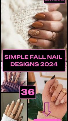 French Tip Autumn Nails, Fall French Manicure Ideas, Fall French Manicure, Simple Fall Nail Designs, Simple Fall Nail, Simple Fall Nails, Stunning Nails, Cute Short Nails, Square Nail Designs