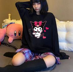 Fashion Anime Hoodie PN3314 ●Size: S: Length 66 cm,bust 98 cm,shoulder 41 cm,sleeve 55 cm. M: Length 69 cm,bust 104 cm,shoulder 44 cm,sleeve 56 cm. L: Length 74 cm,bust 110 cm,shoulder 47 cm,sleeve 58 cm. XL: Length 78 cm,bust 116 cm,shoulder 50 cm,sleeve 60 cm. XXL: Length 82 cm,bust 122 cm,shoulder 53 cm,sleeve 62 cm. ●Material:cotton ●About Shipping: We attach great importance to the orders of each customer and parcel delivery. 1.Processing time: 2-3 business days. 2.Shipping time: 10-15 business days to US, please allow 3-4 weeks shipping to other country.(Shipping times can be affected by variable customs clearance times or public holidays.) Cute Long Sleeve Hoodie With Graphic Print, Casual Long Sleeve Tops For Cosplay, Harajuku Style Sweatshirt For Cosplay In Fall, Y2k Style Cotton Hoodie With Long Sleeves, Fall Cosplay Long Sleeve Tops, Harajuku Style Sweatshirt For Fall Cosplay, Cute Black Long Sleeve Hoodie, Y2k Style Long Sleeve Cotton Hoodie, Fall Casual Sweatshirt For Cosplay