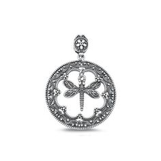 Sterling Silver Ornate Dragonfly Pendant High Polished Charm .925 New Jewelry Female Unisex All our silver jewelry is crafted from .925 silver also commonly referred to as sterling silver. Sterling silver is the standard for beautiful high-quality silver jewelry and cannot be replicated by lower priced silver plated jewelry. It is 92.5% pure silver, mixed with alloys to add strength and durability to stand the test of time. Keep your fine jewelry shiny and elegant by storing it properly. Jewelry needs to be stored in a dry area, preferably away from air in a jewelry box or plastic bag. Avoid exposure to harsh chemicals. Use a polishing cloth to remove tarnish build-up over time. Size: One Size.  Age Group: adult. Dragonfly Pendant, Edgy Hair, Silver Plated Jewelry, Pure Silver, Womens Watches, Womens Necklaces, 925 Silver, Jewelry Watches, Jewelry Box