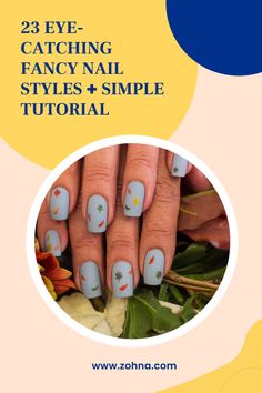 Transform your nails into works of art with 23 stunning designs. Our easy tutorial will show you how to create these fancy and gorgeous looks! Fancy Nail Designs, Metallic Nail Polish, Subtle Nails, Fancy Nails Designs, Holographic Nail Polish, Coffin Shape Nails, Metallic Nails