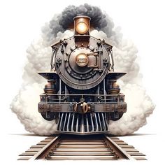 Train Clipart, Whatsapp Profile Picture, Boy Bedroom Design, Train Art, Trolley Bags, Christmas Train, Vintage Train, Dope Art, Computer Graphics