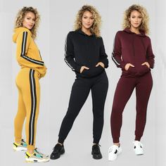 Set Clothes, Pants Pocket, Pockets Fashion, Female Fitness, Casual Sets