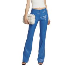 Nwt Alice + Olivia Vegan Leather Pants - Size 2. Palace Blue! Stand Out With These Gorgeous Vegan Leather Pants! When Everyone Is Wearing Black- Be Amazing In These Stunning Pants!! Style: Olivia Rise Approximately 9.25 Inseam Approximately 35 Perfect Condition- Smoke Free Home Chic Formal Blue Bottoms, Modern High Waist Blue Pants, Chic Formal Blue Pants, Modern Wide Leg Blue Pants, Modern Blue Wide Leg Pants, Modern Blue Spring Pants, Chic Blue Formal Pants, Modern Fitted Blue Bottoms, Modern Blue High-waist Pants