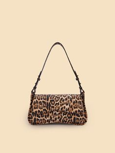 SINBONO Zoe Shoulder Bag  Brown leopard print - Sustainable Leather Bag Cheetah Print Purse, Leopard Print Purse, Fall Purse Trends, Dr Wardrobe, Leopard Purse, Purse Trends, Leopard Print Bag, Leopard Bag, Dream List