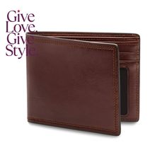 in stock Dark Brown, Pick Up, In Store, Buy Online, Wallet, Free Shipping, Leather