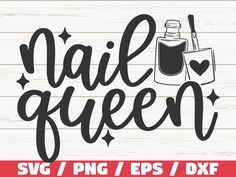 nail glazen svg and eps dxf files