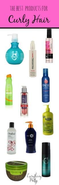 The best curly hair products for frizz free hair! Best Products For Curly Hair, Curly Frizzy Hair, Best Curly Hair Products, Products For Curly Hair, Twisted Hair, Curly Hair Products, Curly Hair Problems, Frizz Free Hair, Hair Help