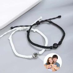 MATERIAL& SIZE * Material: 925 Sterling Silver, Stone, Waxed Cord * Rope Color: white, pink, black, blue * Bead Color: Silver, Gold, Rose Gold, Black * Bracelet length: 22-32cm (adjustable) * Comes with a gift box ------------------------------------- *HYPOALLERGENIC *ANTITARNISH / WATER-RESISTANT *DOES NOT TURN BLACK OR GREEN *QUALITY MATERIAL ------------------------------------- UPGRADE EXPRESS ♥ If you need to receive the jewelry you purchased urgently, please click the link below to purchase the expedited express service, the package is expected to arrive in about 7 days after delivery. https://www.etsy.com/listing/1256133560/upgrade-express?click_key=33135ab5a4d5e0e2b4c70b6b95b931ded9cceb49%3A1256133560&click_sum=f68d56e8&ref=shop_home_active_1&frs=1&sts=1 --------------------------- Adjustable White Gold Braided Bracelet As Gift, Couples' Black Braided Bracelets As Gift, Couples Black Braided Bracelet Gift, White Round Braided Bracelets For Gift, White Round Braided Bracelets For Friendship, White Round Braided Friendship Bracelets, White Braided Bracelet Gift, White Braided Bracelets For Gifts, Couples White Bracelet For Friendship