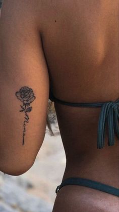 Minimalistic Hand Tattoos For Women, Memorial Tattoo Husband My Love, Shoulder And Upper Arm Tattoos For Women Meaningful, Best Places For Tattoos On Women, Mid Thigh Tattoos Women, Thigh Tattoos Women Writing, Tattoos For Women Thigh, Tattoos On Shoulder, Thigh Tattoo Ideas