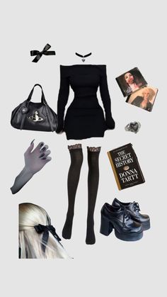 пин не мой Goth Outfits, Alternative Outfits, Edgy Outfits, Casual Style Outfits, Teen Fashion Outfits, Looks Vintage, Grunge Outfits