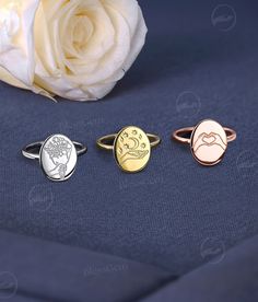 PRODUCT DESCRIPTION ◆Ring Width: Approx. 1.5mm ◆Ring Thickness: Approx. 1.25mm ◆Metal: 925 Sterling Silver (Rhodium Plating)/ Rose Gold Plated / Yellow Gold Plated ◆Metal: 10K / 14K / 18K Rose / Yellow / White Gold * ＲＩＮＧ ＳＩＺＩＮＧ Not sure about your ring size? Here is the Ring Sizer Tool for you: https://www.etsy.com/listing/655346160 Please be sure to double-check your ring size before ordering to avoid the shipping costs of an exchange later. * ＦＡＱ ＡＮＤ ＳＨＯＰ ＰＯＬＩＣＩＥＳ For more information about s Silver Oval Stackable Promise Rings, Silver Oval Initial Ring For Promise, Oval Jewelry For Valentine's Day Promise, Symbolic Rose Gold Promise Rings, Stackable Oval Midi Rings For Gift, Stackable Oval Midi Rings As Gift, Stackable Oval Midi Rings Gift, Sterling Silver Oval Rings For Valentine's Day, Personalized Oval Initial Ring For Promise