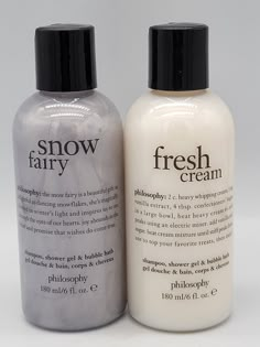 Philosophy Fresh Cream, Snow Fairy, Snow Angel, Shower Skin Care, Pretty Skin Care, Bath And Body Care, Snow Angels, Body Care Routine, Body Skin Care Routine