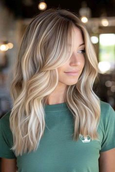 #HairStyles#HairInspiration#HairGoals#HairTrends#HairFashion#HairIdeas#HairTransformations#HairArt#HairLove#HairInspo#HairMagic#HairDesign#HairCare#HairJourney#HairMakeover#HairTips#HairColor#Hairstylist#HairCut#HairDo#HairBraids#airUpdo#CurlyHair#StraightHair#ShortHair#LongHair#NaturalHair#WeddingHair#BridalHair#HairFashion Frontal Blonde Highlights, Live In Blonde Hair, Highlight Styles, 2024 Accessories, Blonde Highlight, Long Hair Updo