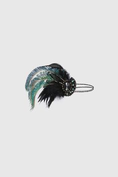 Shop 1920s Headpieces - Peacock Feather Headband | BABEYOND Elegant Headband For Masquerade, Elegant Feather Jewelry For Festivals, Bohemian Party Jewelry With Feathers, Bohemian Jewelry For Mardi Gras Party, Bohemian Mardi Gras Party Jewelry, Glamorous Party Jewelry With Feathers, Elegant Mardi Gras Party Jewelry, Elegant Carnival Headpieces With Feathers, 1920s Hair Accessories